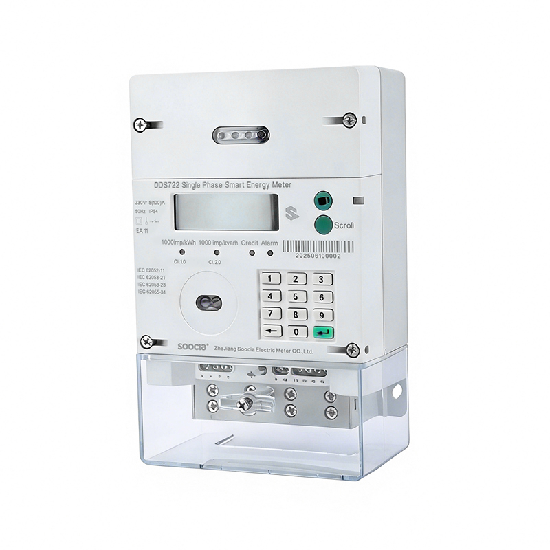DDS722 Однофазный интеллектуальный счетчик энергии (MID)